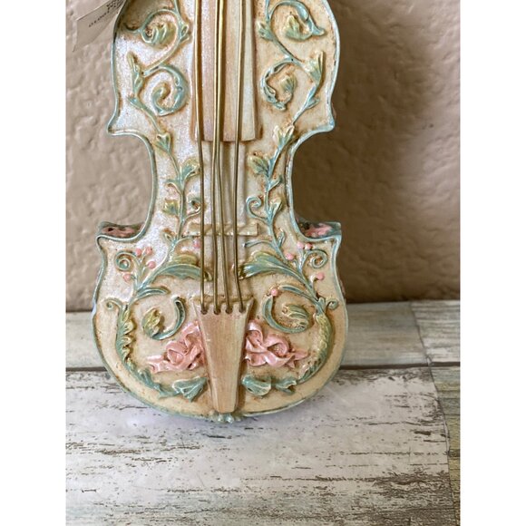 Vintage 2000 Louis Nichole Violin Ornament Kurt S Adler Holiday Elegance - Picture 2 of 9